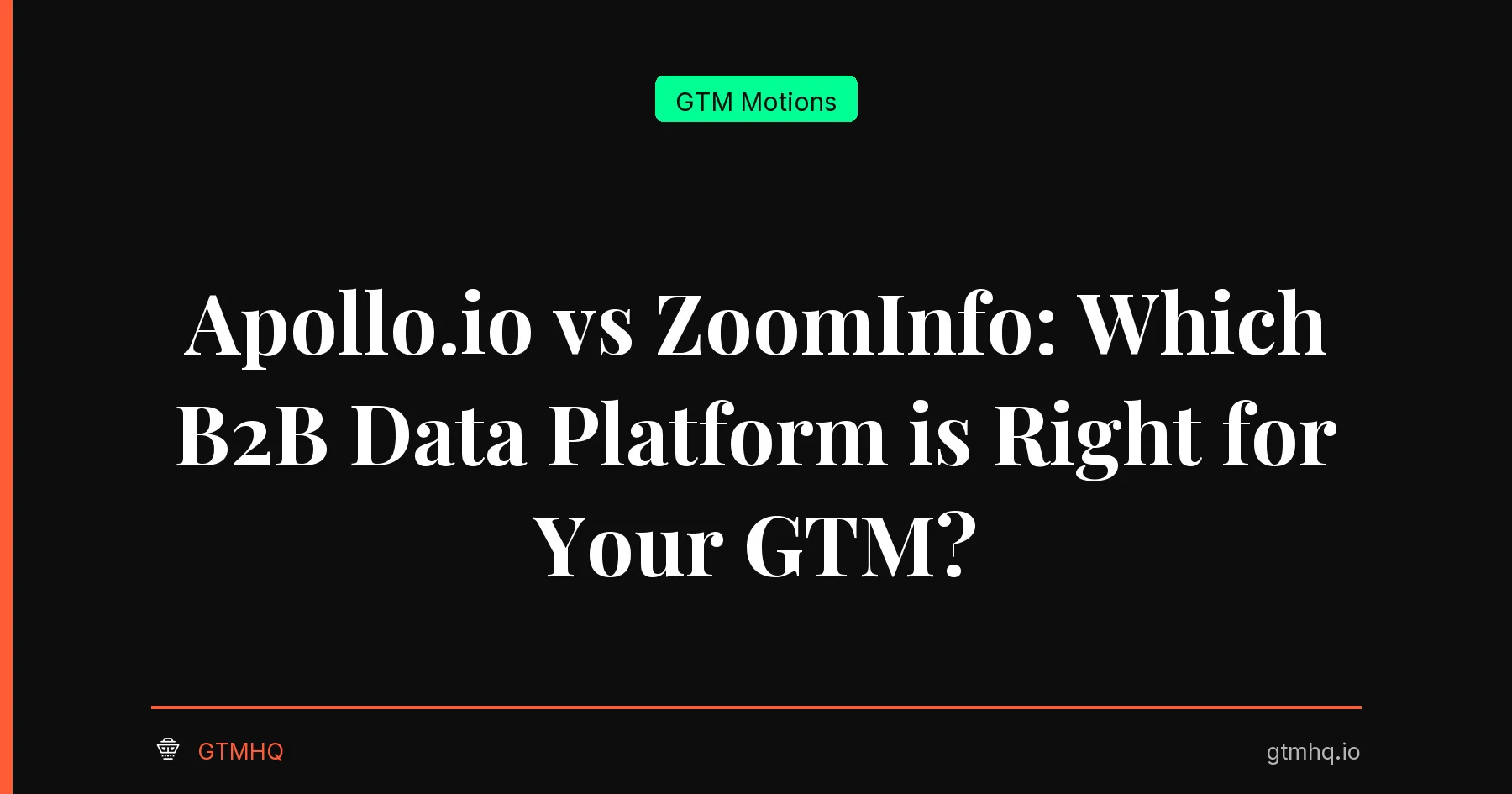 Apollo vs ZoomInfo: Which B2B Data Platform is Right for Your GTM?