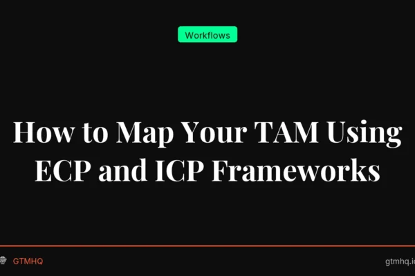 How to Map Your TAM Using ECP and ICP Frameworks
