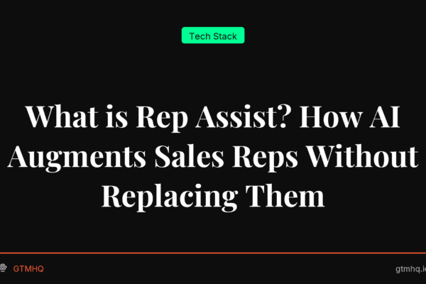 What is Rep Assist? How AI Augments Sales Reps Without Replacing Them